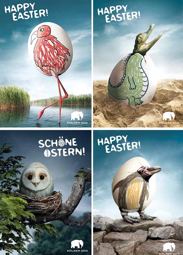 articol AdvertMinds design grafic inedit zoo - campanie Paste